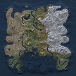 Thumbnail Rust Map: Procedural Map, Size: 4250, Seed: 742891, 17 Monuments