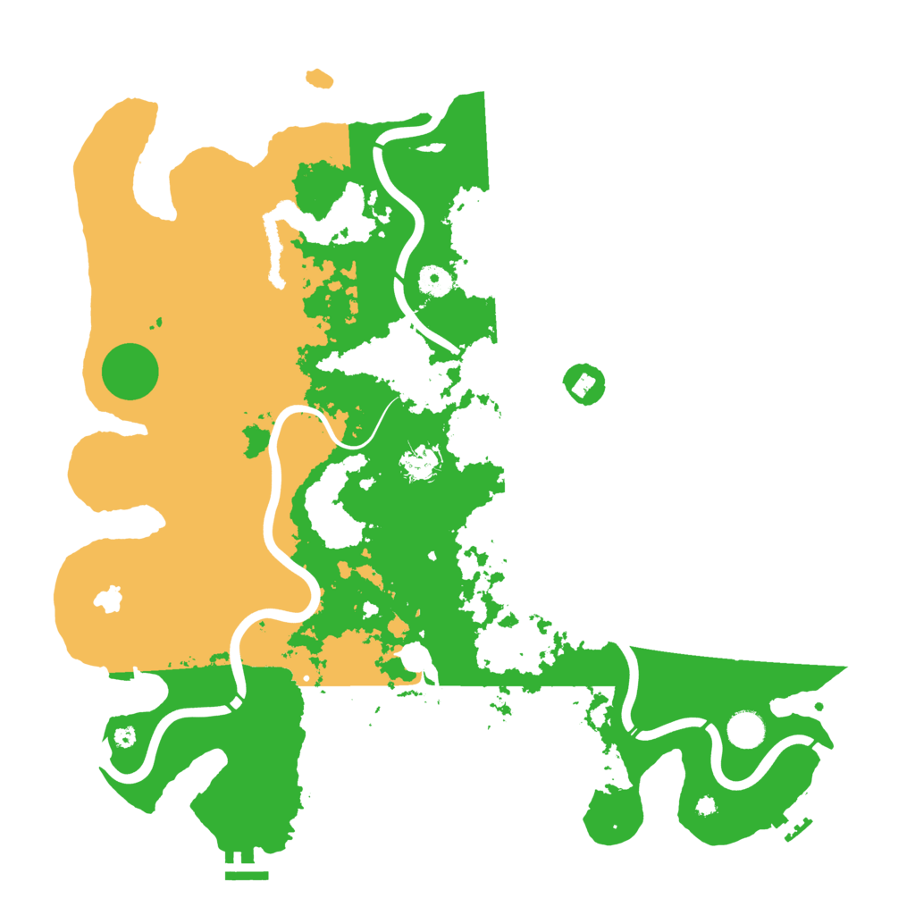 Biome Rust Map: Procedural Map, Size: 4250, Seed: 742891
