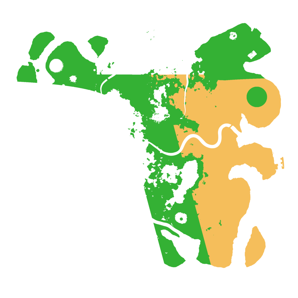 Biome Rust Map: Procedural Map, Size: 3850, Seed: 3052026