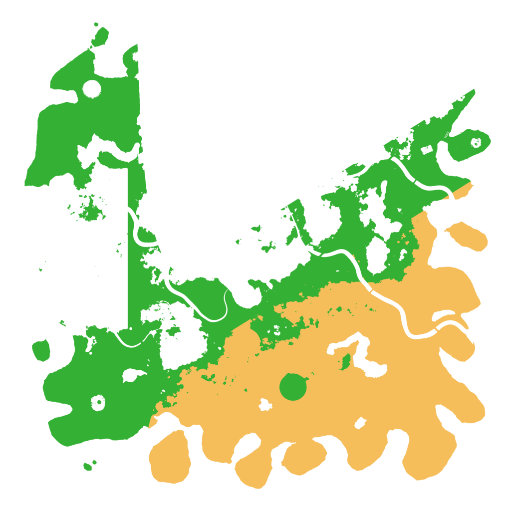 Biome Rust Map: Procedural Map, Size: 5000, Seed: 1939803624