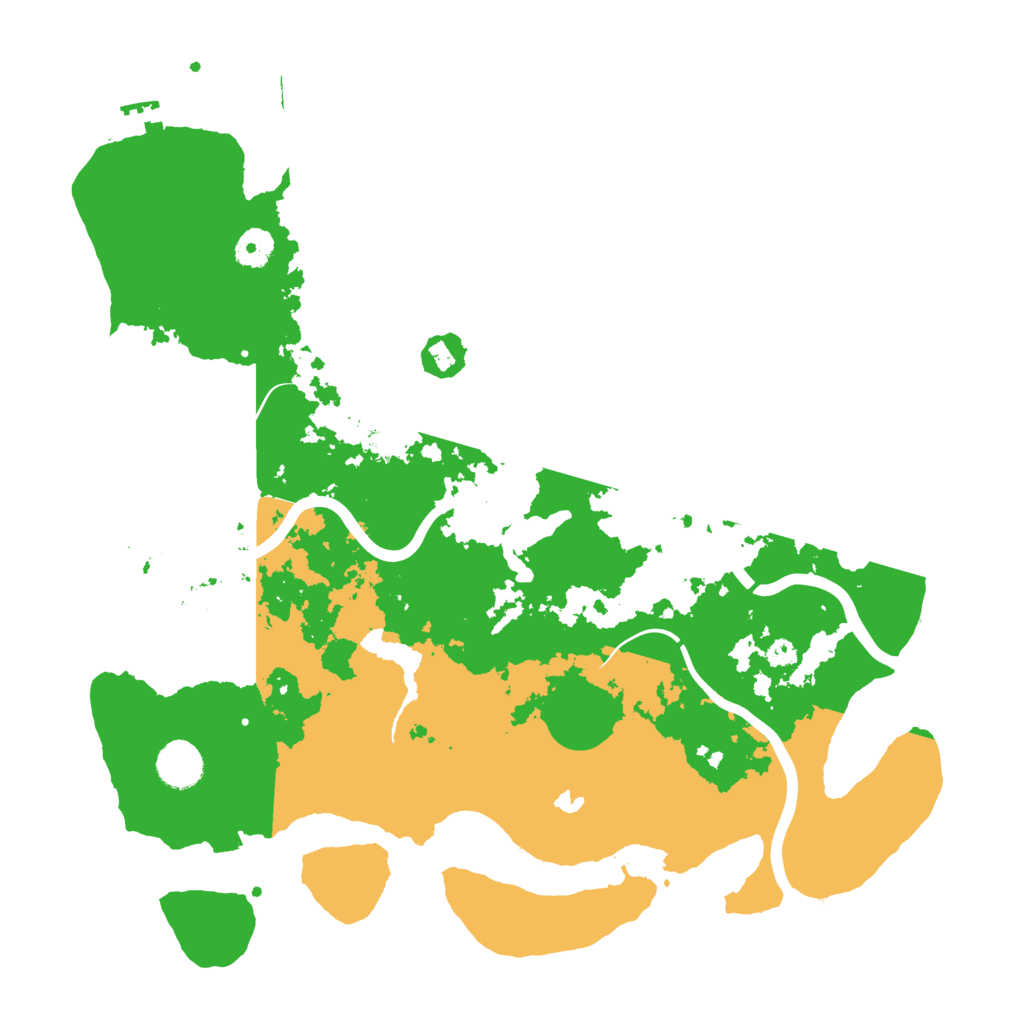 Biome Rust Map: Procedural Map, Size: 4000, Seed: 1264355395