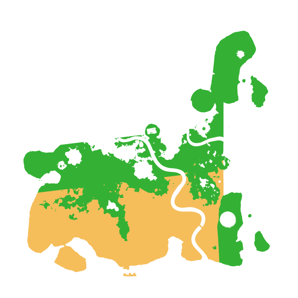 Biome Rust Map: Procedural Map, Size: 3500, Seed: 1922360363