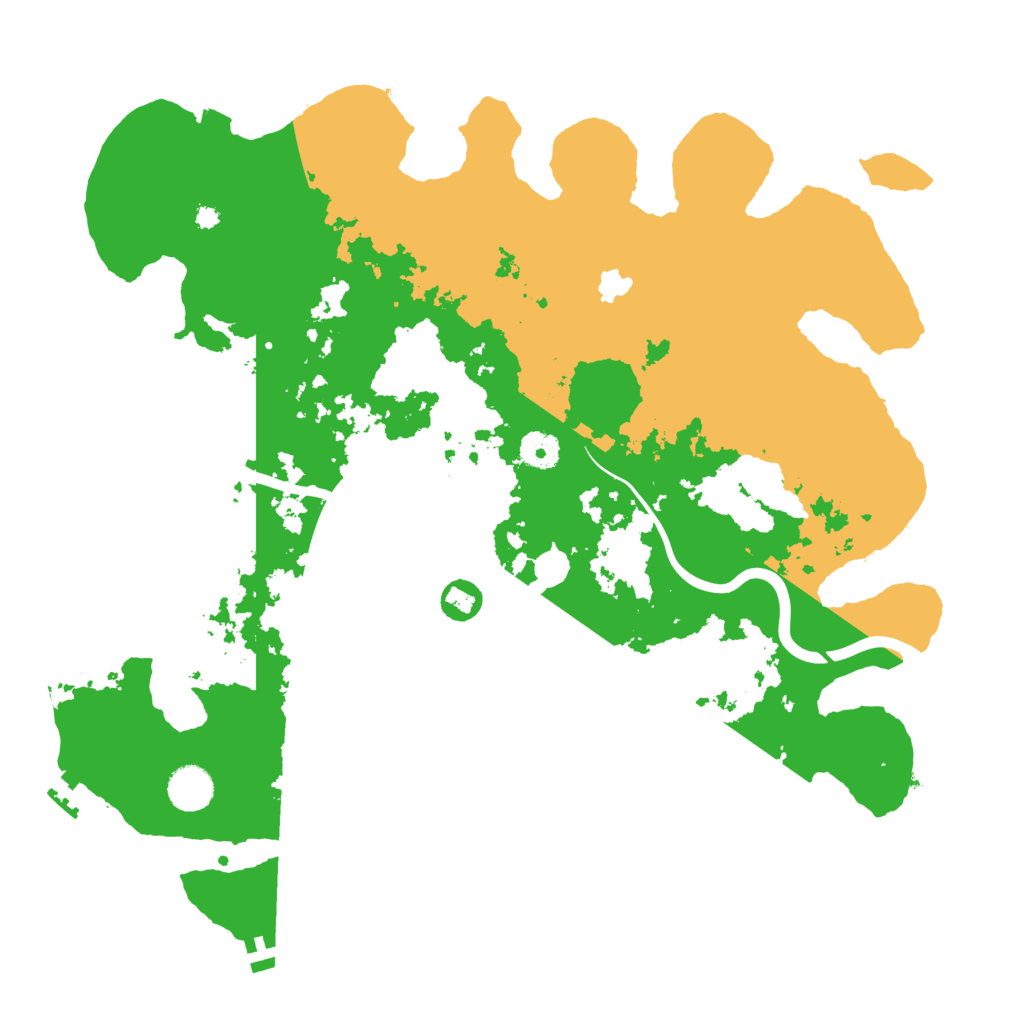 Biome Rust Map: Procedural Map, Size: 4000, Seed: 563985573