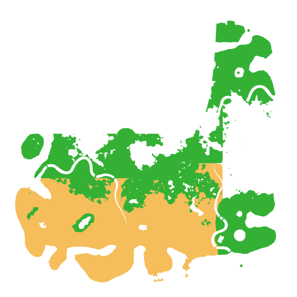 Biome Rust Map: Procedural Map, Size: 4500, Seed: 1565292286