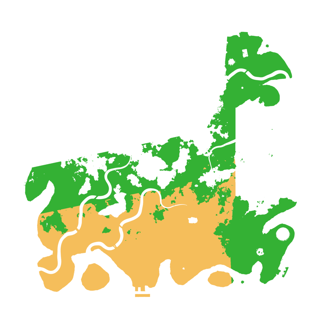 Biome Rust Map: Procedural Map, Size: 4250, Seed: 39887777