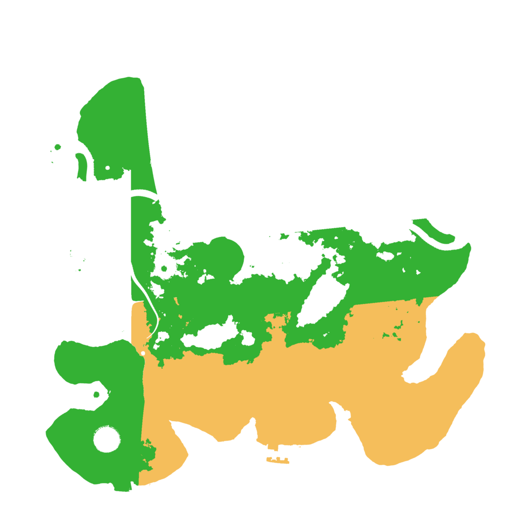 Biome Rust Map: Procedural Map, Size: 3500, Seed: 1433008638