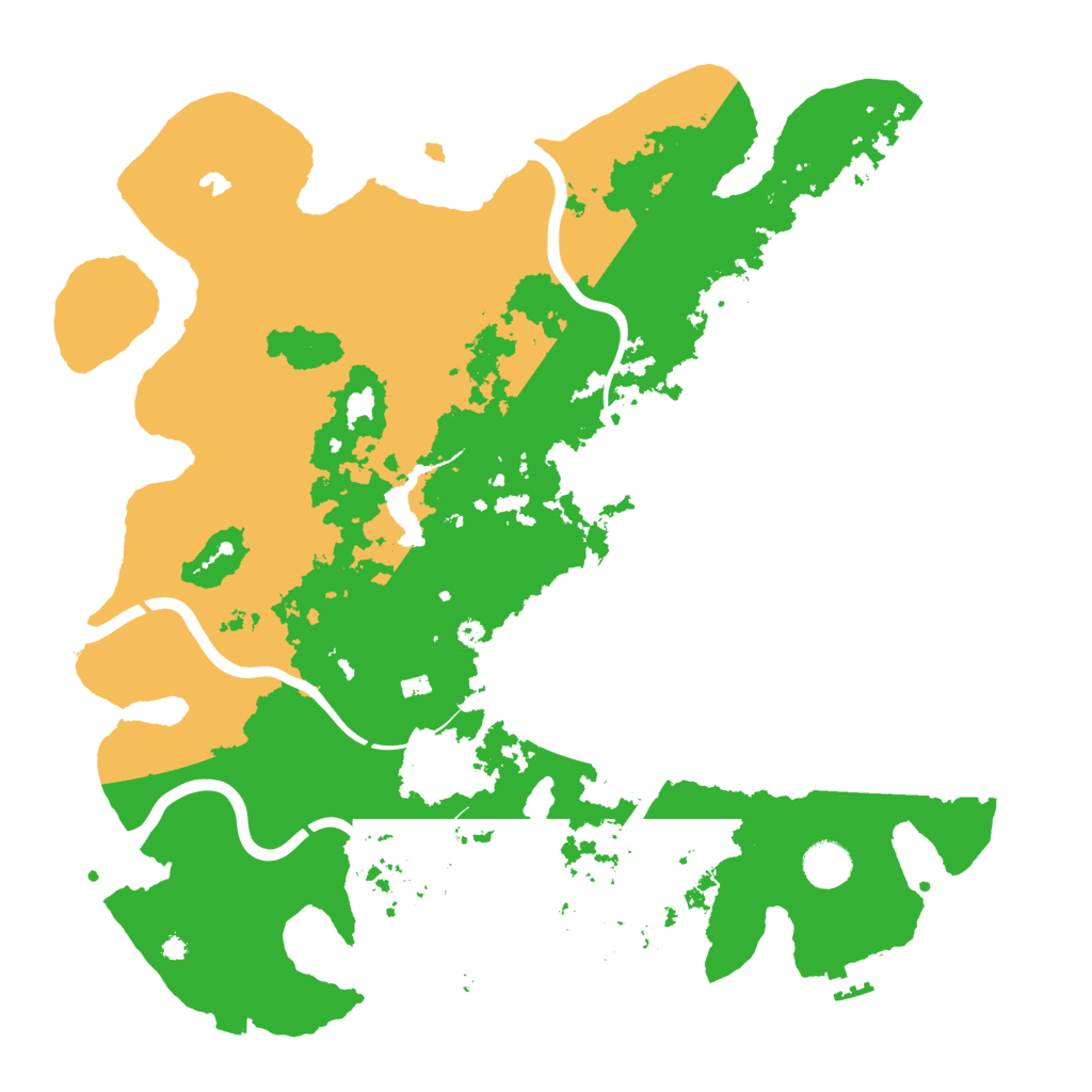Biome Rust Map: Procedural Map, Size: 4096, Seed: 1722188084