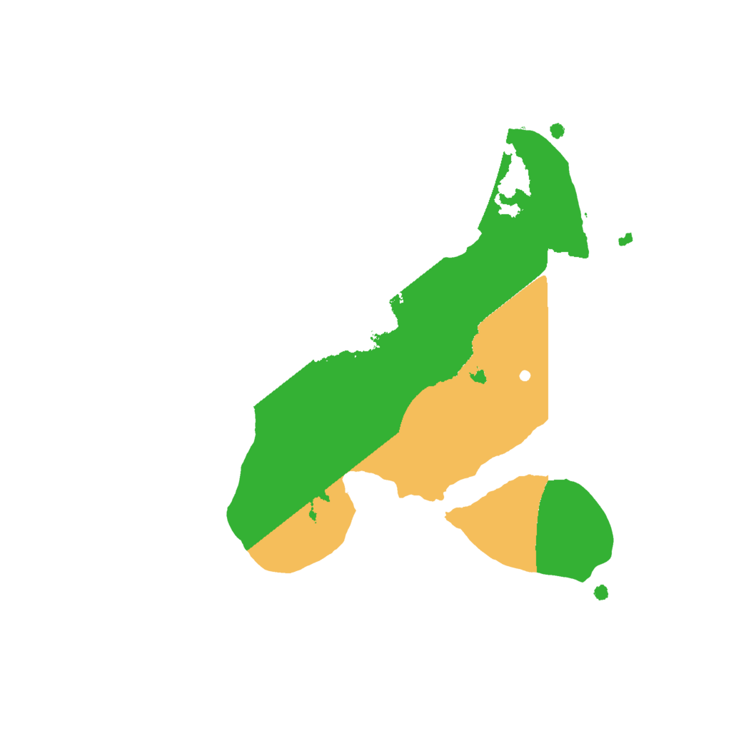 Biome Rust Map: Procedural Map, Size: 2000, Seed: 1477797784