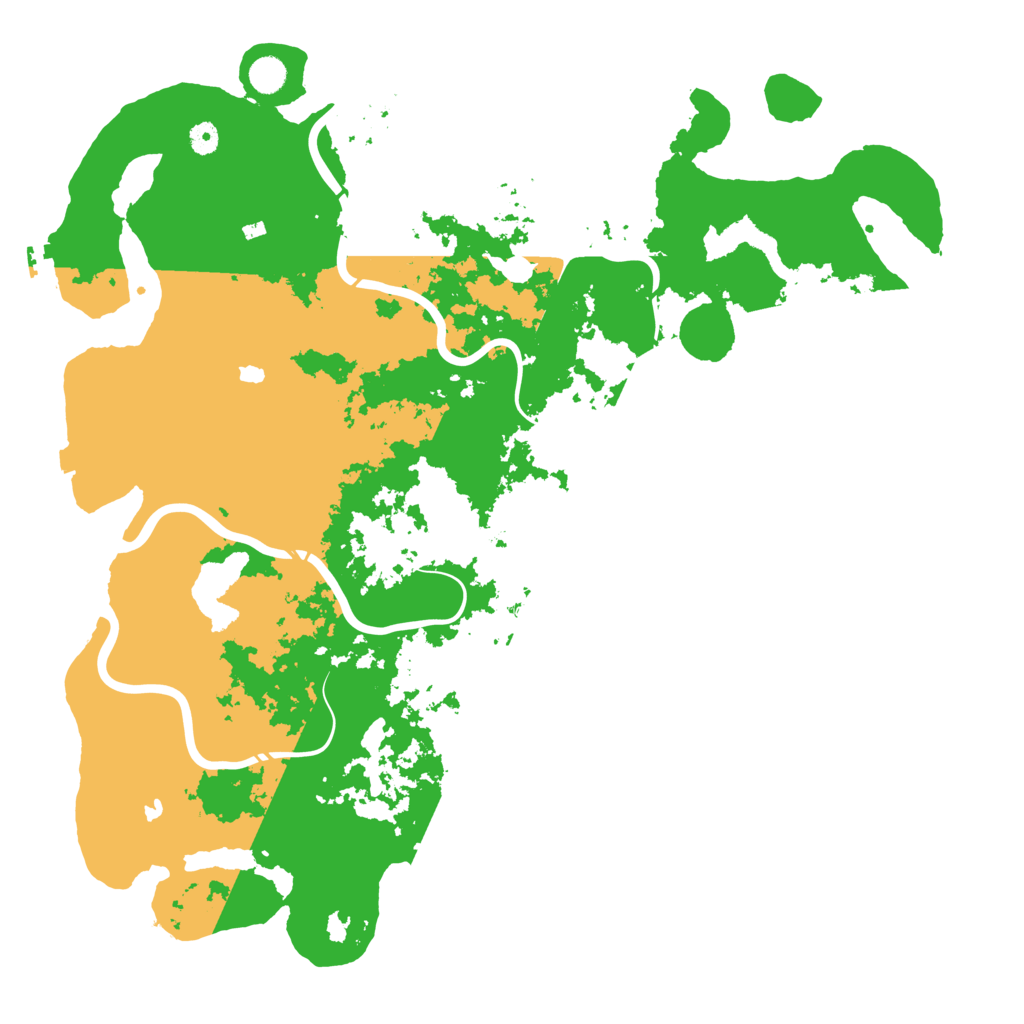 Biome Rust Map: Procedural Map, Size: 5000, Seed: 97392340
