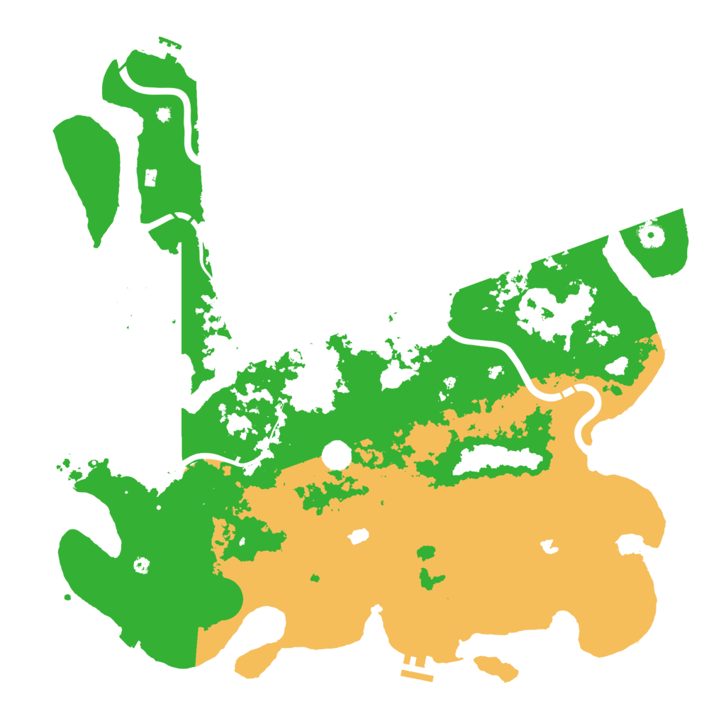 Biome Rust Map: Procedural Map, Size: 4500, Seed: 685123091