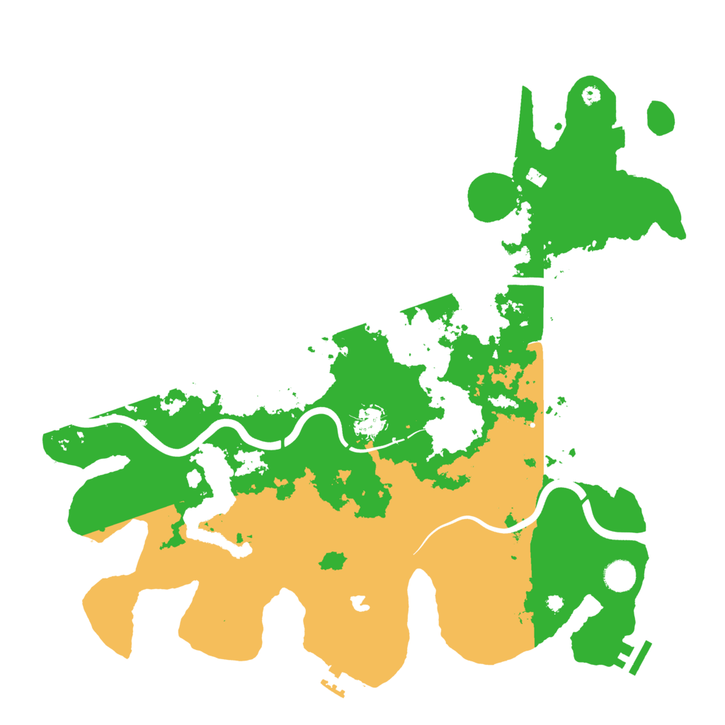 Biome Rust Map: Procedural Map, Size: 4000, Seed: 6798515