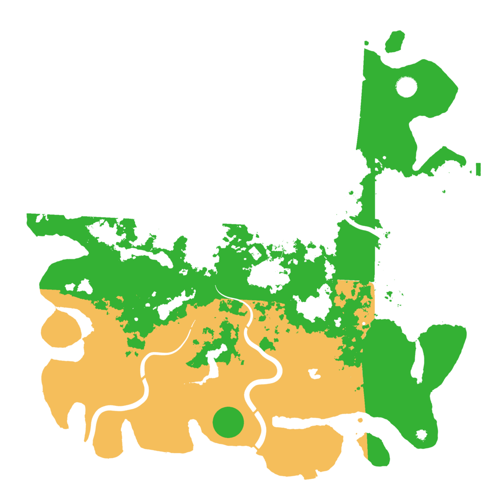 Biome Rust Map: Procedural Map, Size: 4250, Seed: 1814957568