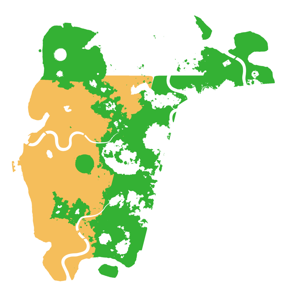 Biome Rust Map: Procedural Map, Size: 4250, Seed: 232374965
