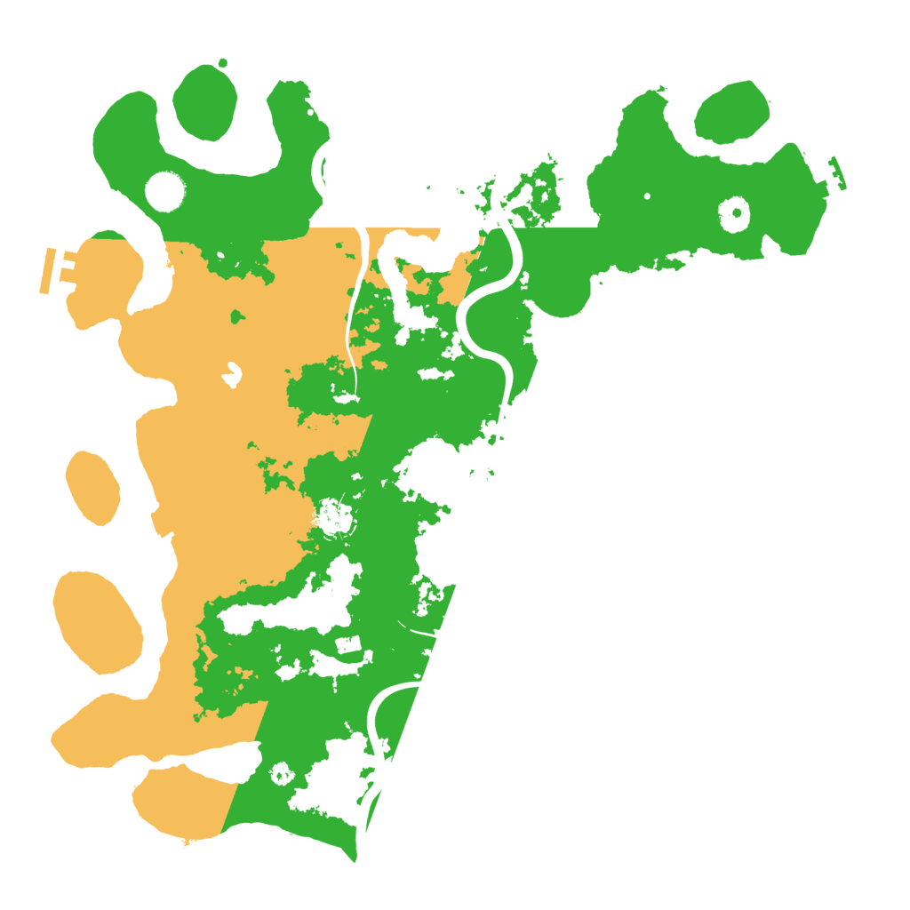 Biome Rust Map: Procedural Map, Size: 4000, Seed: 3939072