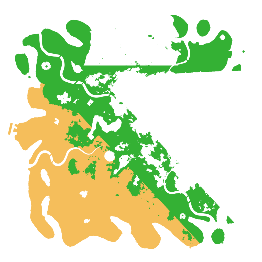 Biome Rust Map: Procedural Map, Size: 4500, Seed: 69787867