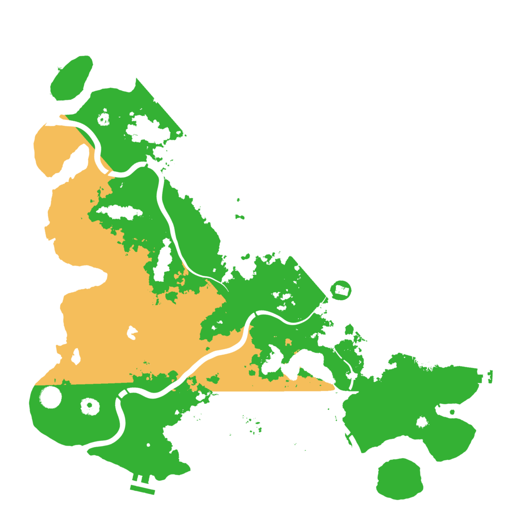 Biome Rust Map: Procedural Map, Size: 4250, Seed: 708293842