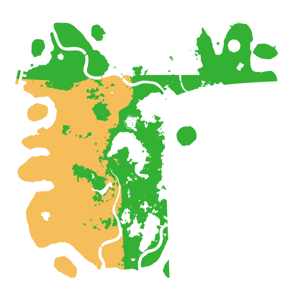 Biome Rust Map: Procedural Map, Size: 4250, Seed: 358673