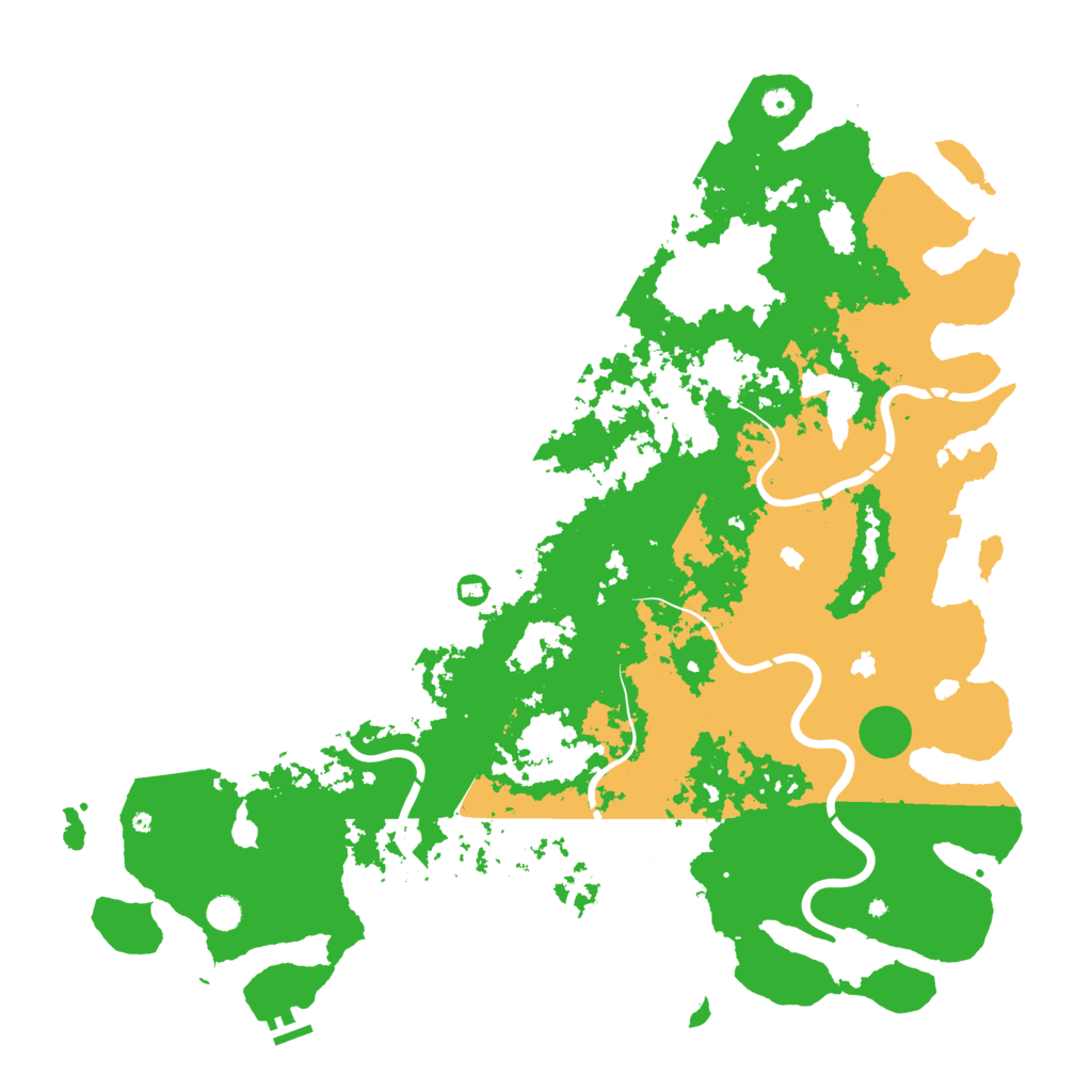 Biome Rust Map: Procedural Map, Size: 5500, Seed: 900709801