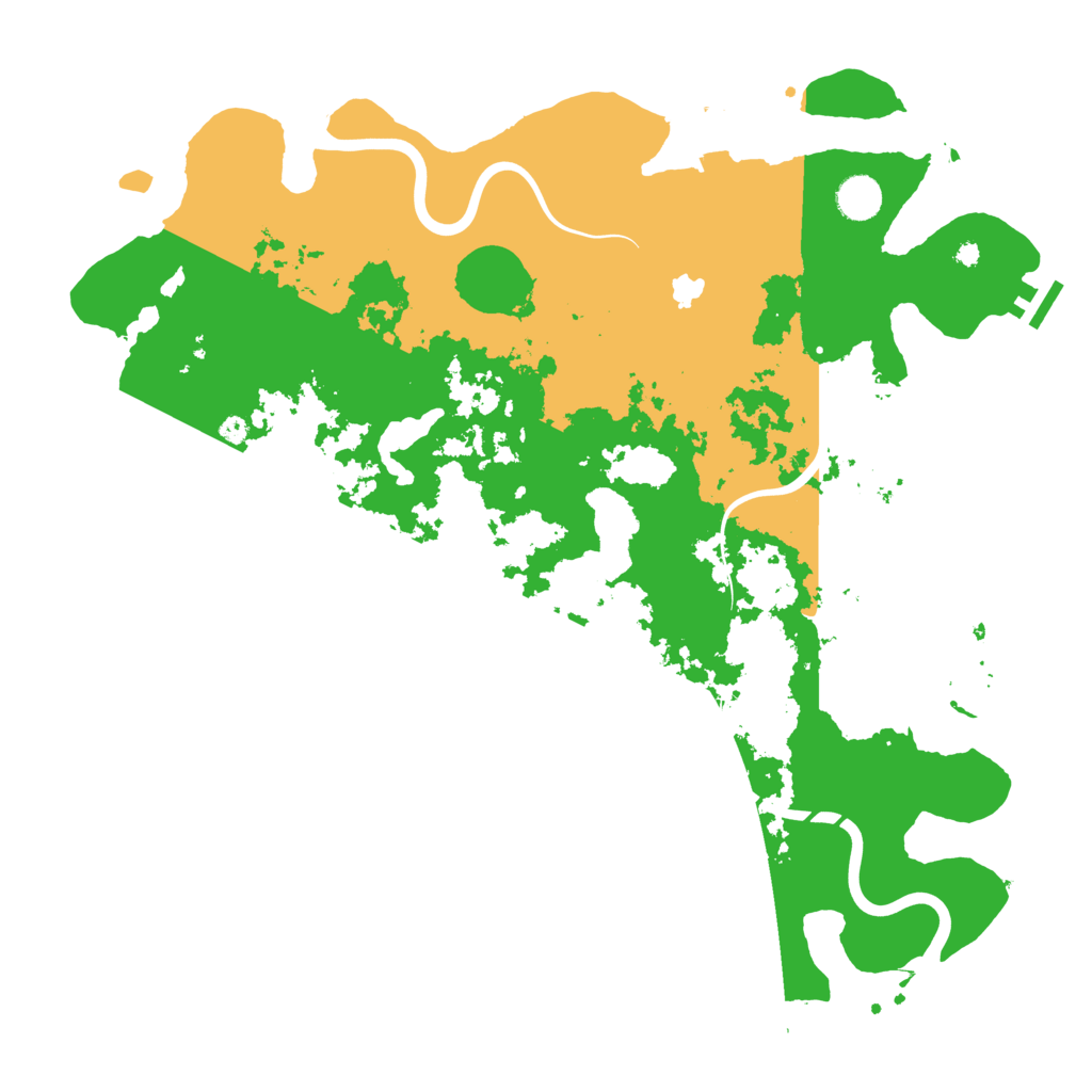 Biome Rust Map: Procedural Map, Size: 4250, Seed: 460918343