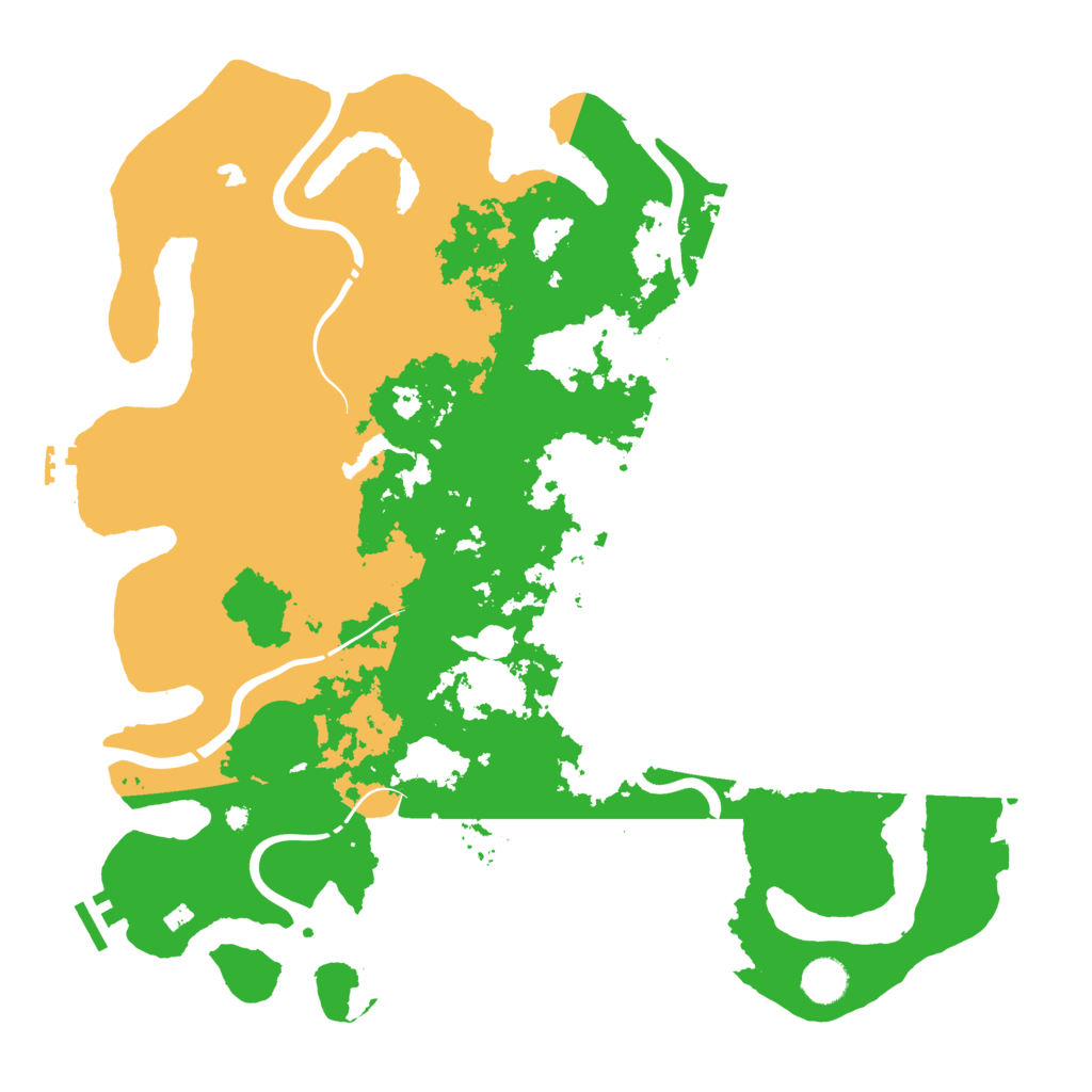 Biome Rust Map: Procedural Map, Size: 4250, Seed: 1268591421