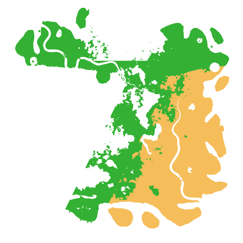 Biome Rust Map: Procedural Map, Size: 4600, Seed: 275952508