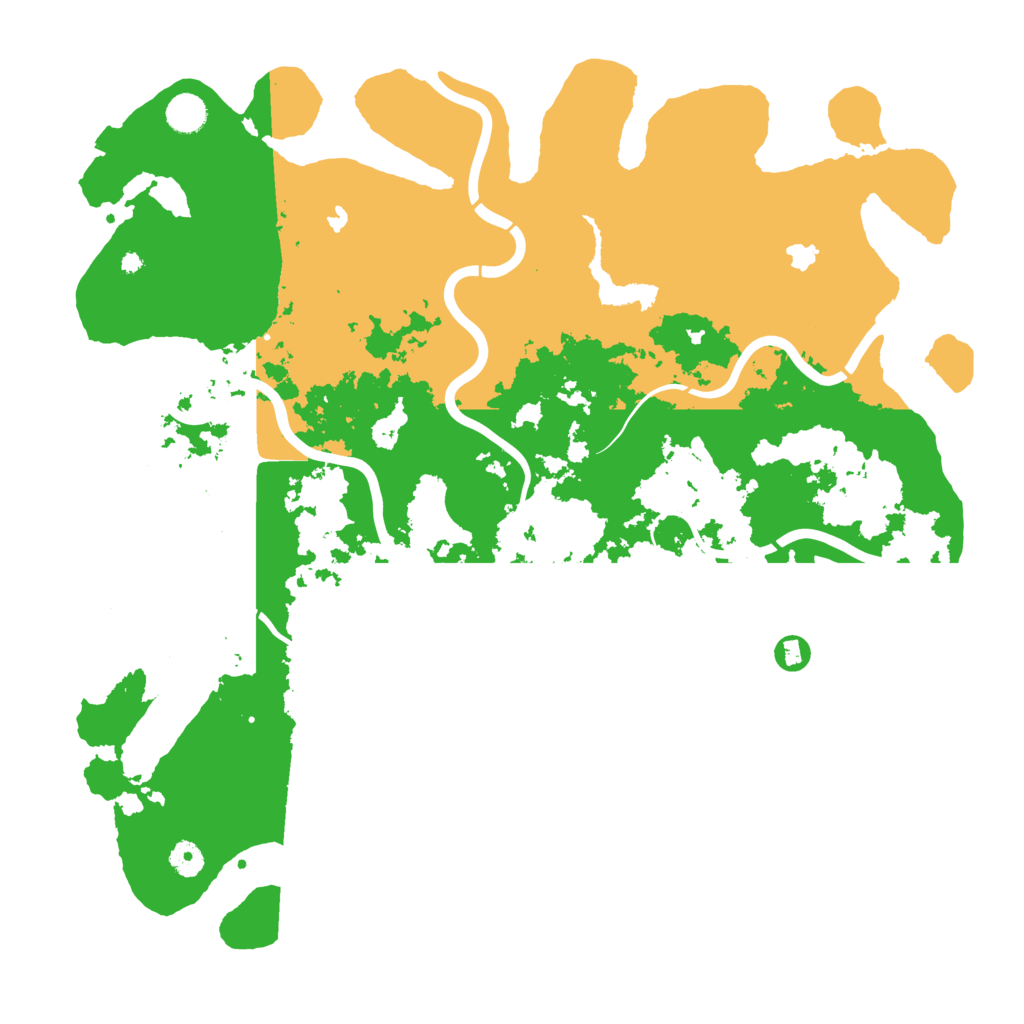 Biome Rust Map: Procedural Map, Size: 4500, Seed: 166525613