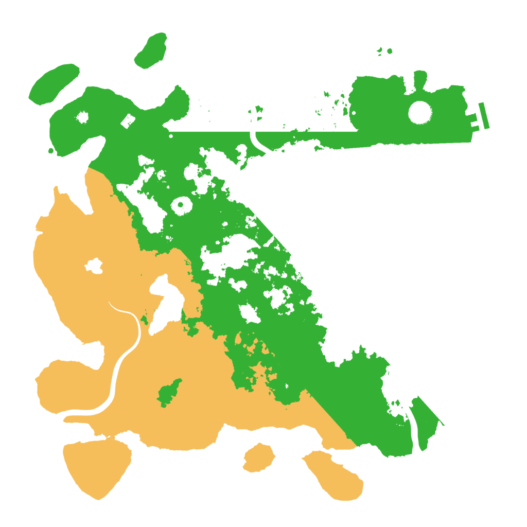 Biome Rust Map: Procedural Map, Size: 4000, Seed: 334594737