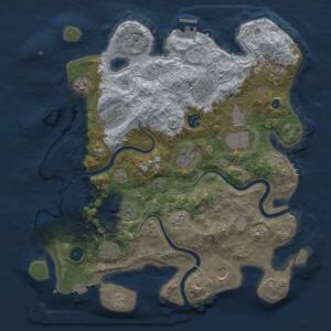 Thumbnail Rust Map: Procedural Map, Size: 3750, Seed: 1526462664, 16 Monuments