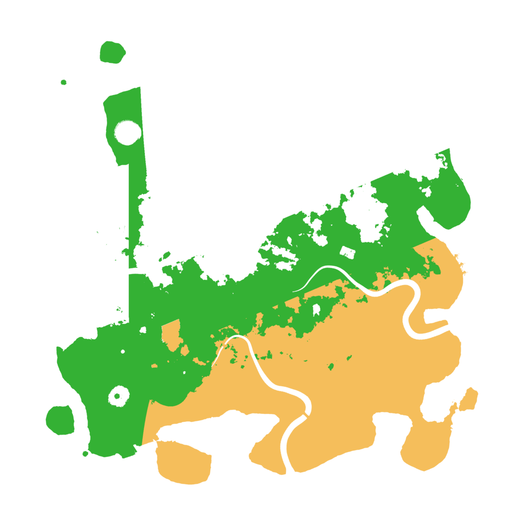 Biome Rust Map: Procedural Map, Size: 3750, Seed: 1526462664
