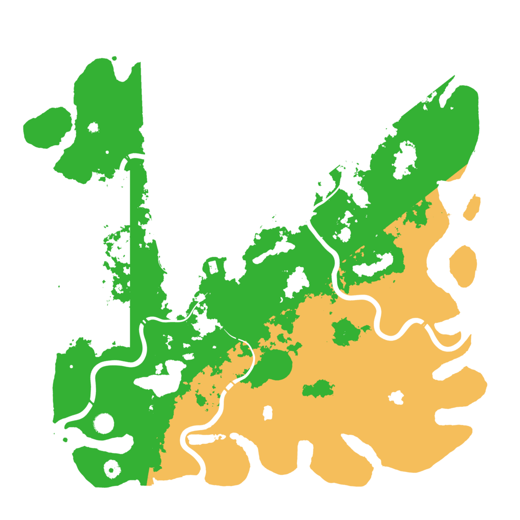 Biome Rust Map: Procedural Map, Size: 4500, Seed: 1243641221