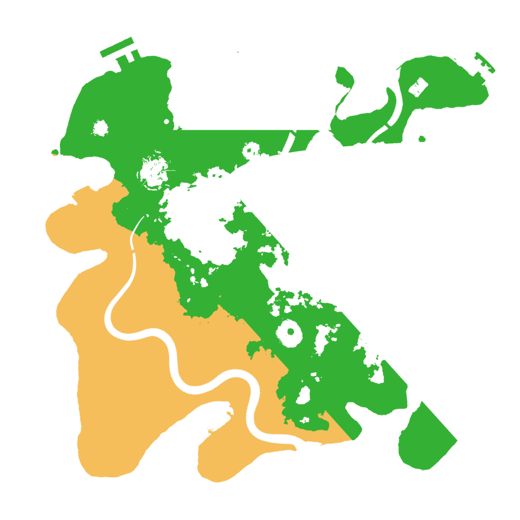 Biome Rust Map: Procedural Map, Size: 3000, Seed: 456974344