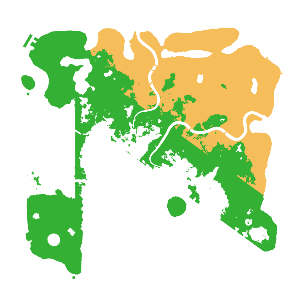 Biome Rust Map: Procedural Map, Size: 4250, Seed: 1225791478