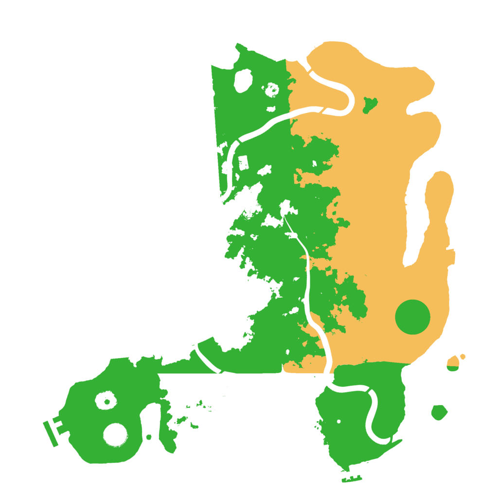Biome Rust Map: Procedural Map, Size: 3750, Seed: 1188848817