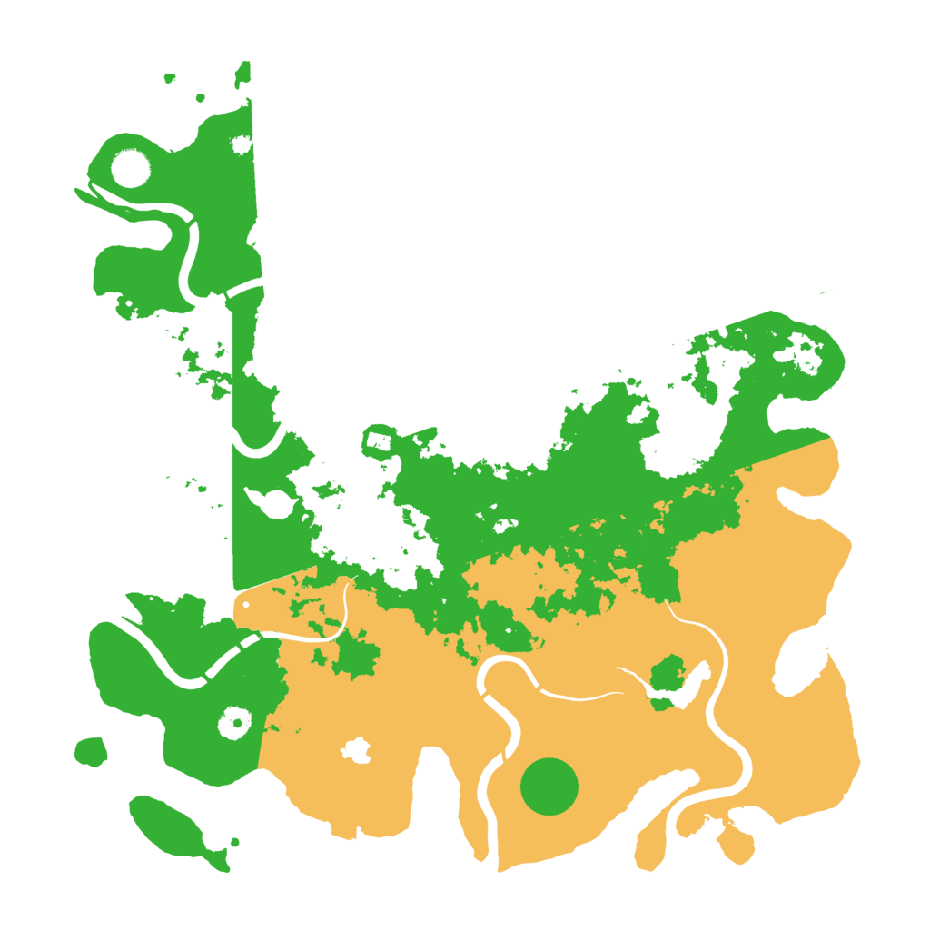 Biome Rust Map: Procedural Map, Size: 4250, Seed: 246764939