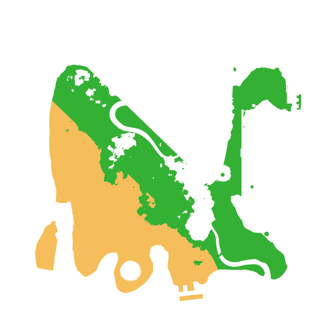 Biome Rust Map: Procedural Map, Size: 2800, Seed: 94653121