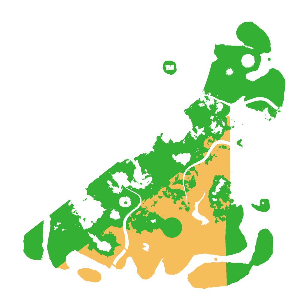 Biome Rust Map: Procedural Map, Size: 4000, Seed: 1229993325