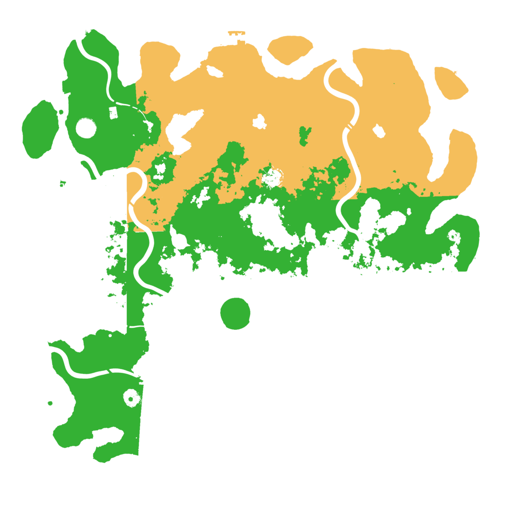 Biome Rust Map: Procedural Map, Size: 4500, Seed: 1518979145