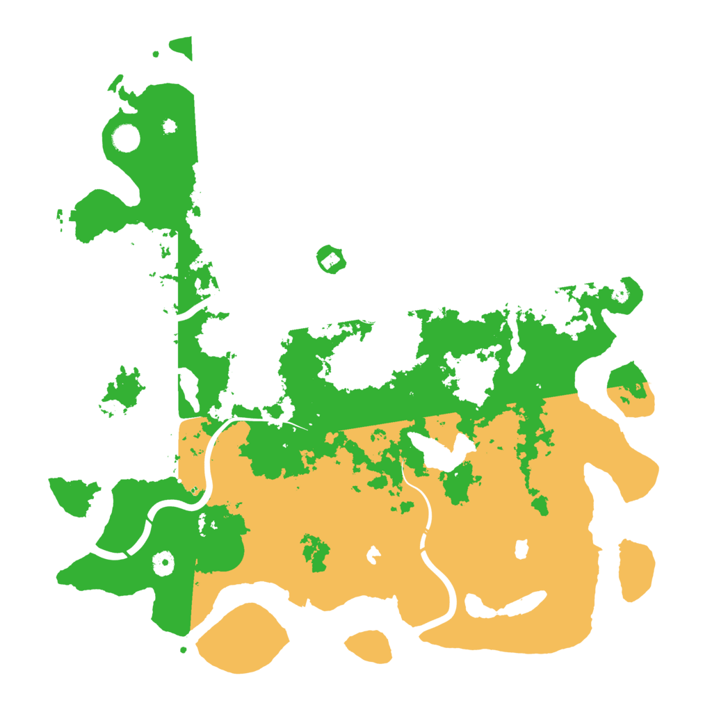 Biome Rust Map: Procedural Map, Size: 4500, Seed: 1692560490