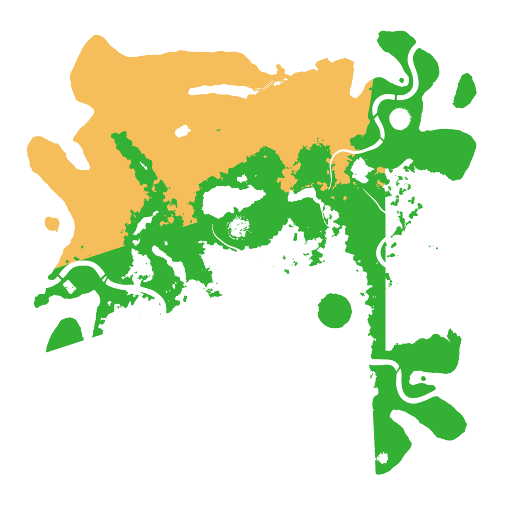 Biome Rust Map: Procedural Map, Size: 4250, Seed: 1888935010