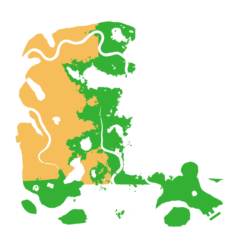 Biome Rust Map: Procedural Map, Size: 4000, Seed: 217894368