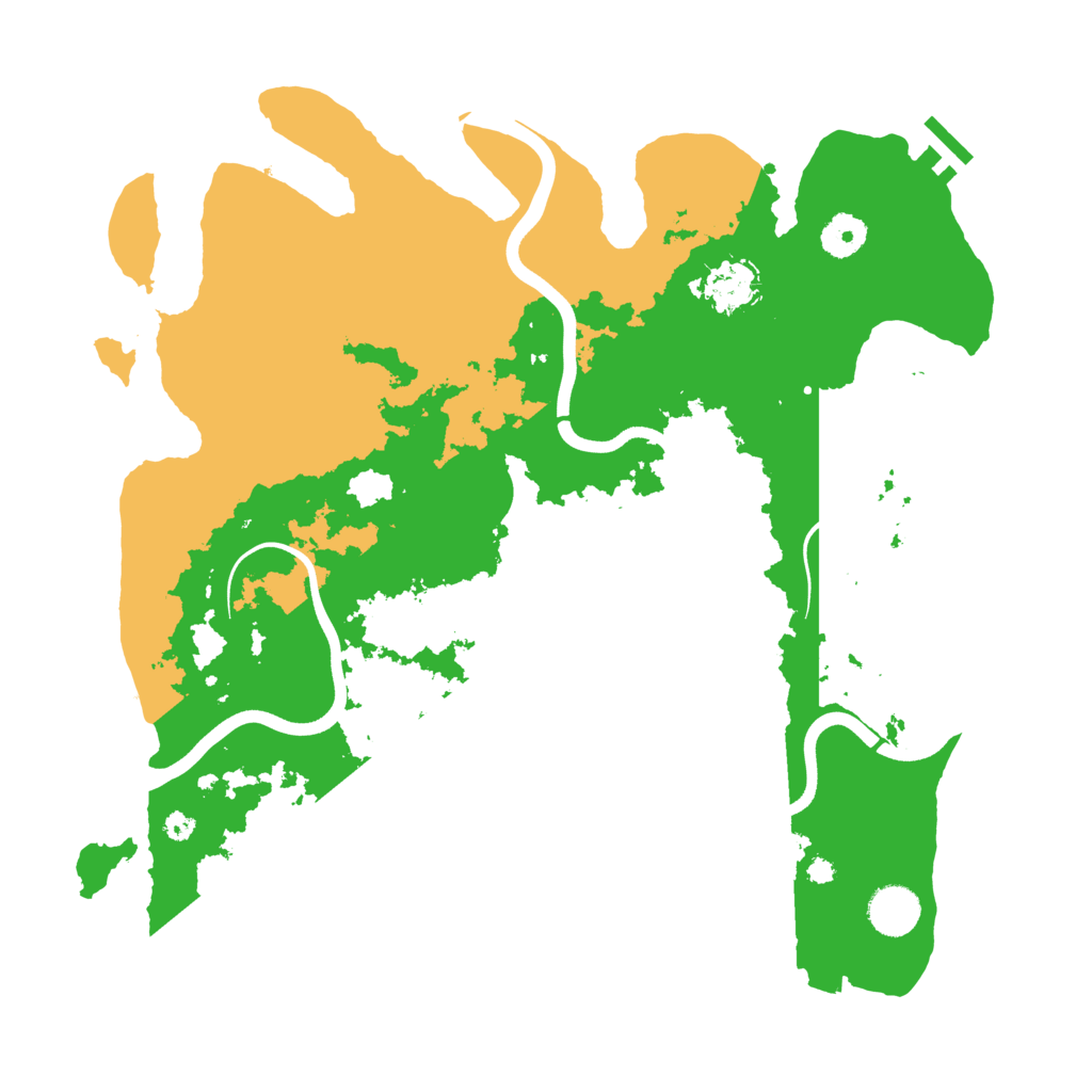 Biome Rust Map: Procedural Map, Size: 3750, Seed: 2100806596