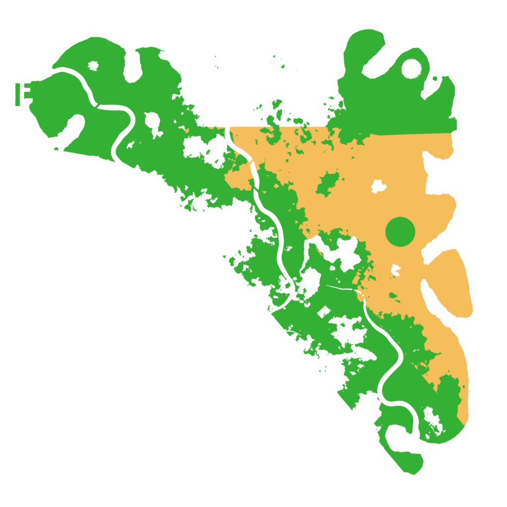 Biome Rust Map: Procedural Map, Size: 4500, Seed: 435826326