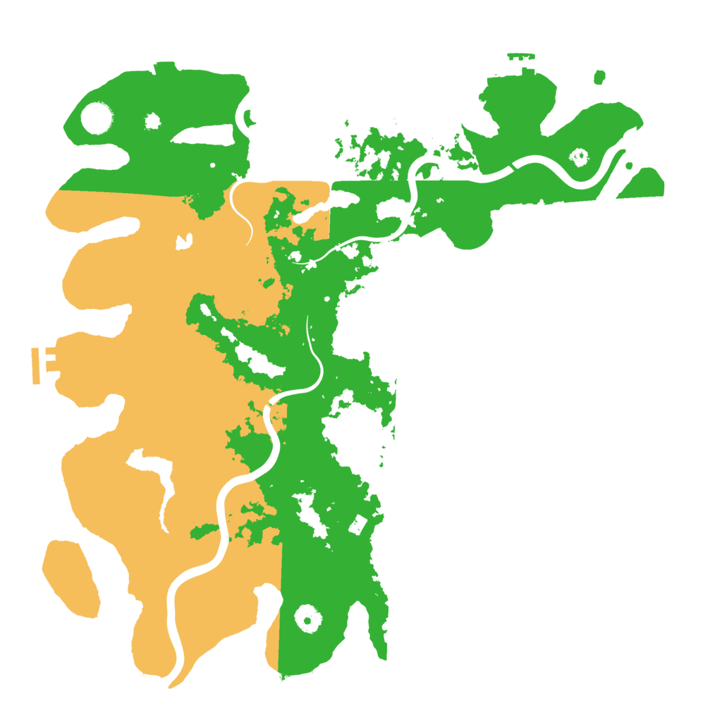 Biome Rust Map: Procedural Map, Size: 4000, Seed: 1489774647