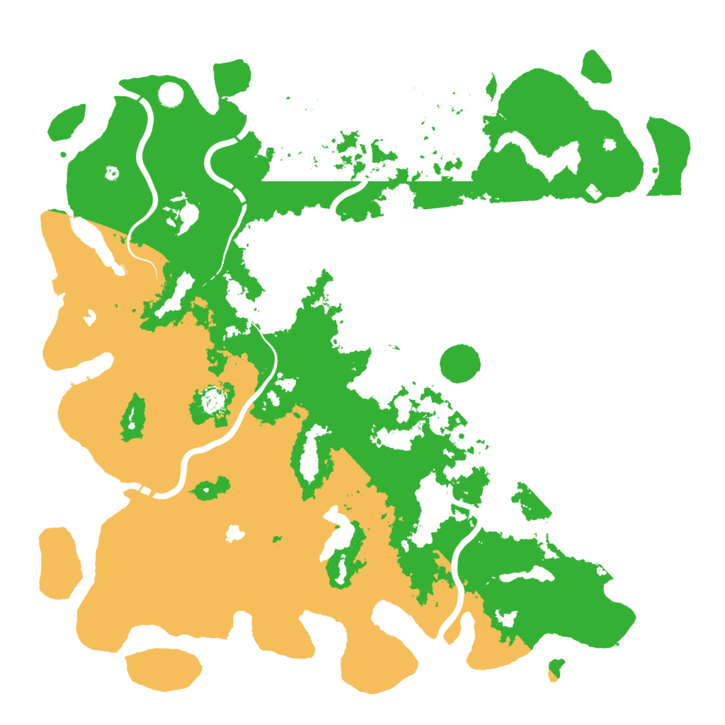 Biome Rust Map: Procedural Map, Size: 5100, Seed: 1848505971
