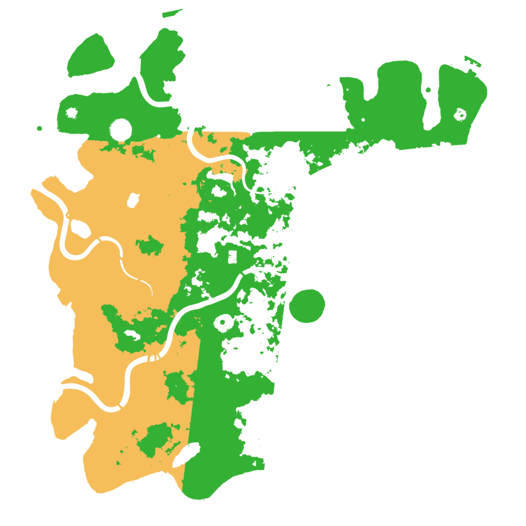 Biome Rust Map: Procedural Map, Size: 4250, Seed: 547871614