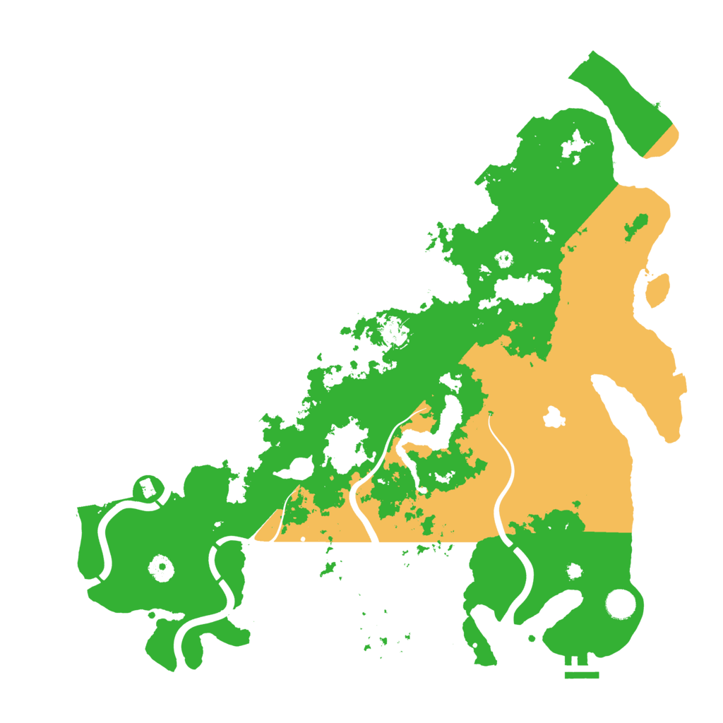 Biome Rust Map: Procedural Map, Size: 4250, Seed: 808312817