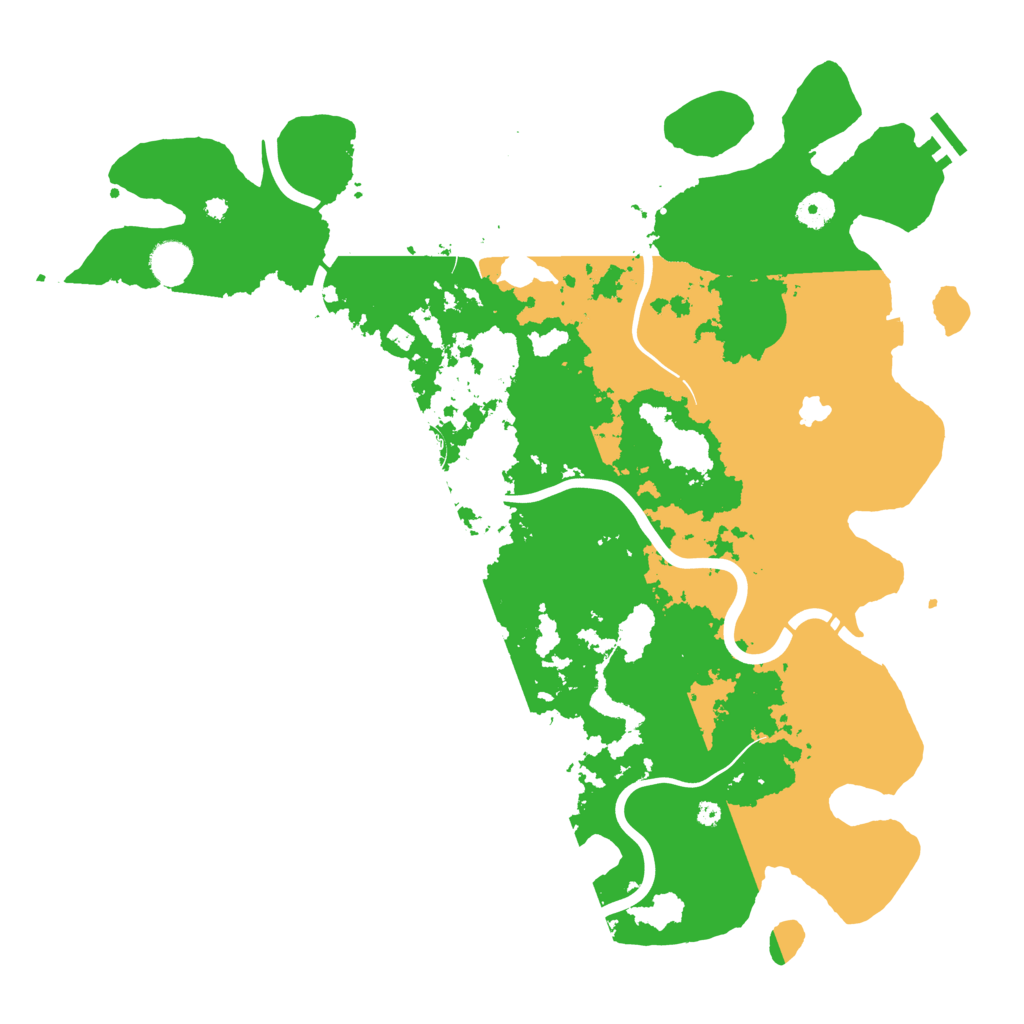 Biome Rust Map: Procedural Map, Size: 4250, Seed: 382349801