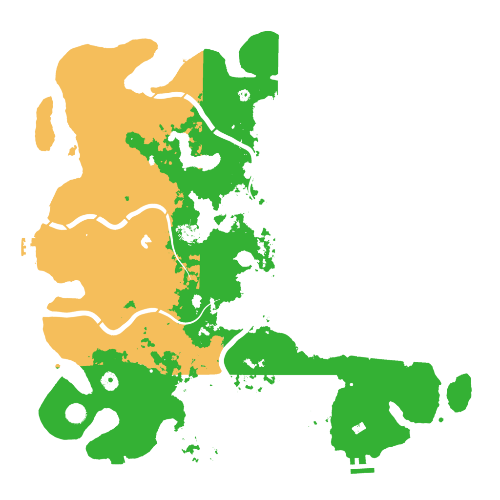 Biome Rust Map: Procedural Map, Size: 4250, Seed: 1249332905