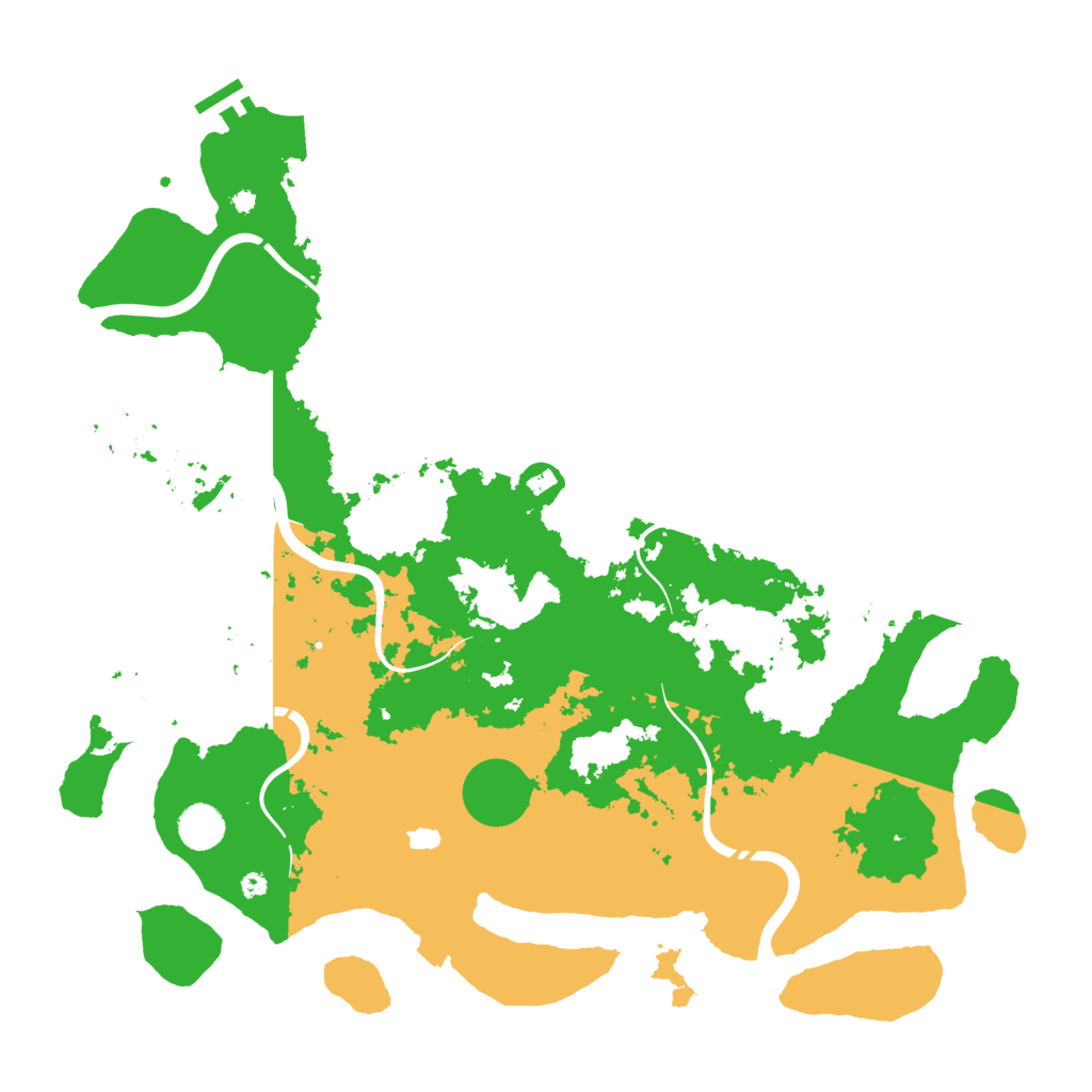 Biome Rust Map: Procedural Map, Size: 4250, Seed: 386533516