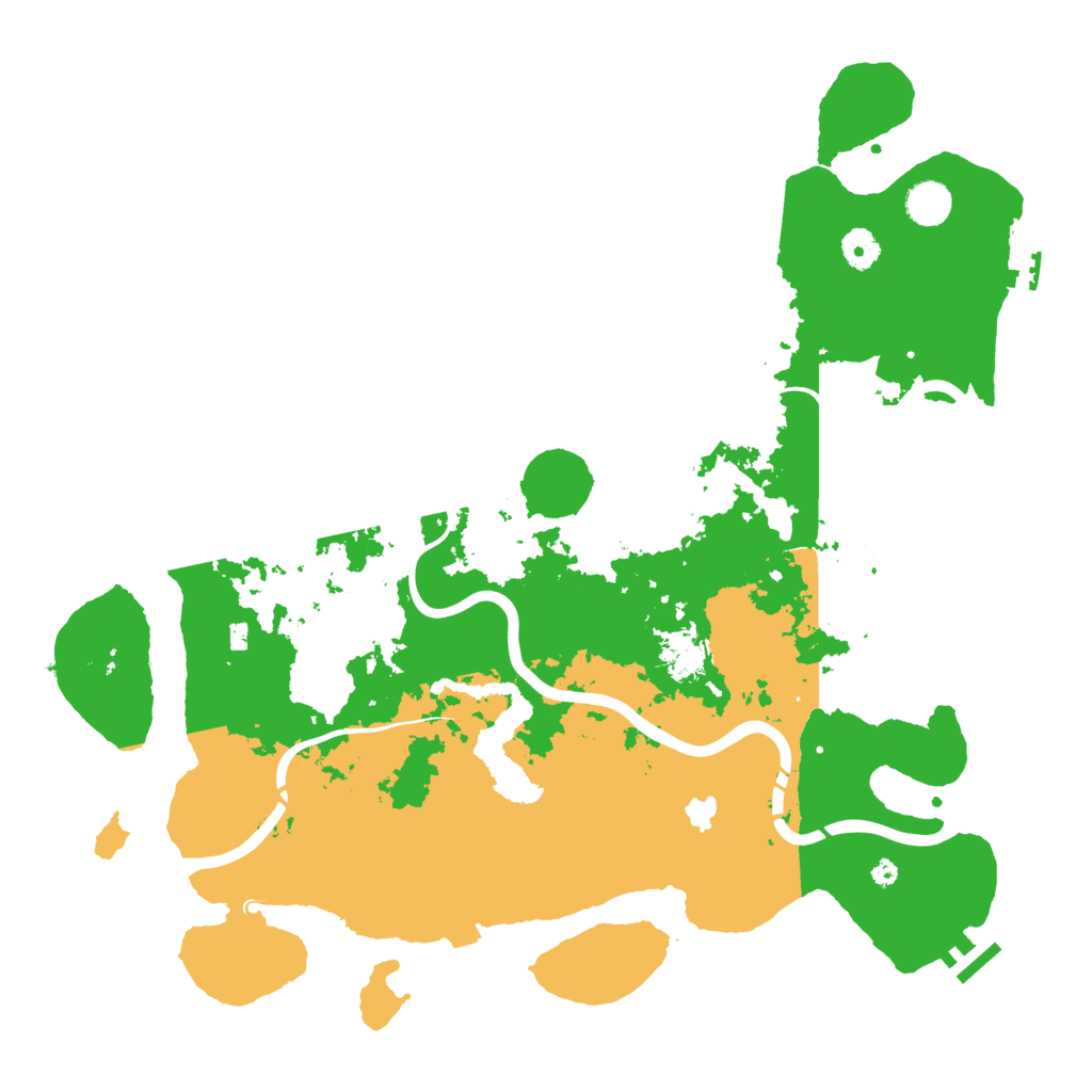 Biome Rust Map: Procedural Map, Size: 4250, Seed: 395468217